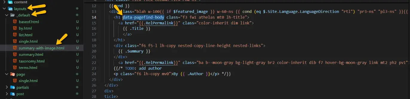 Pagefind3-personalizando busca